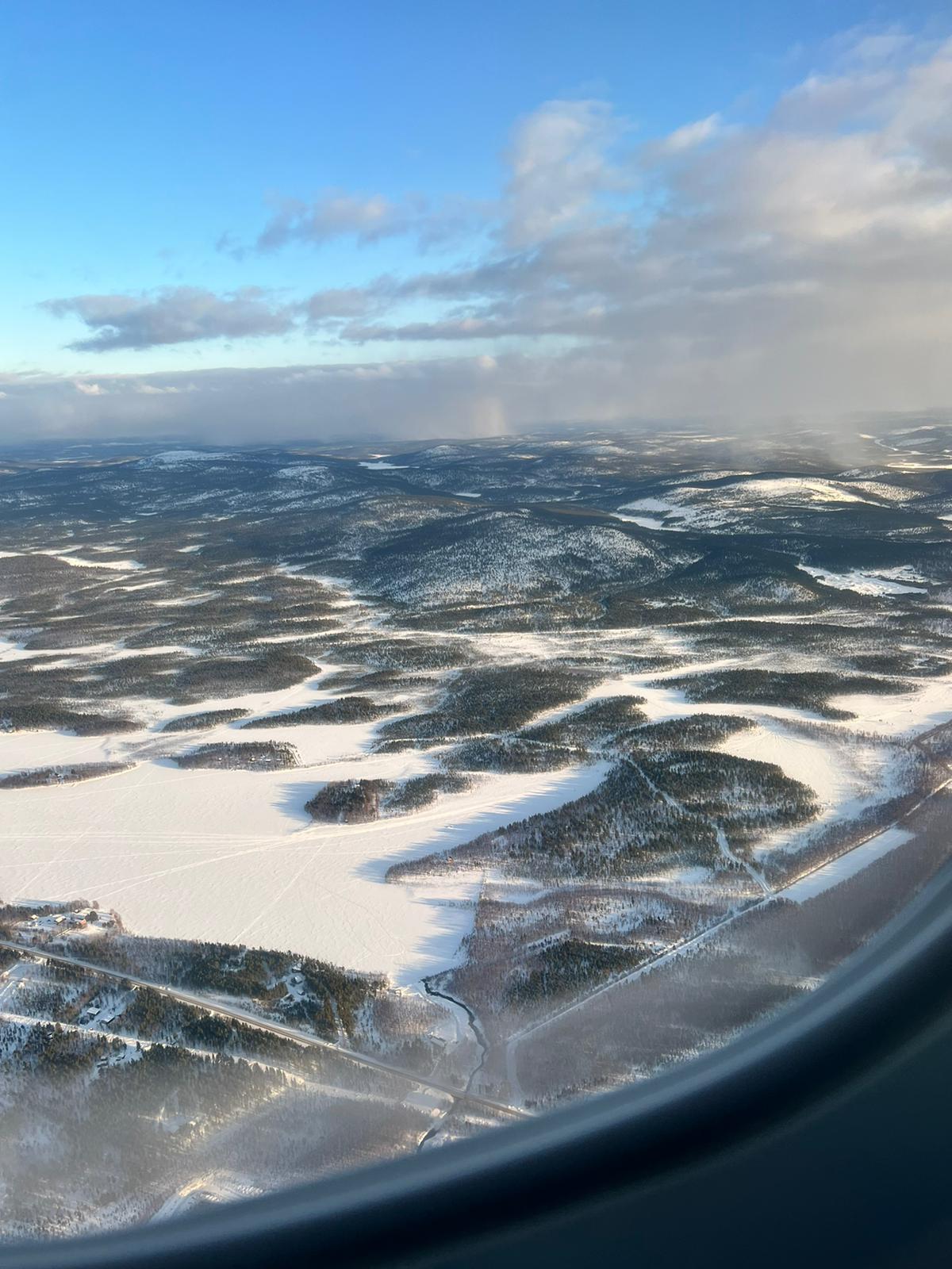 landing in finland
